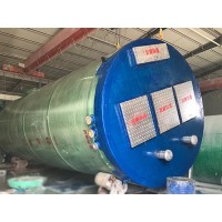 云南污水提升預制泵站定做廠家-河北妍博環保定制雨水一體化泵站