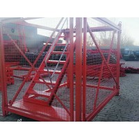 安全梯籠求購「合新建筑」施工爬梯/香蕉式爬梯廠家@福建福州