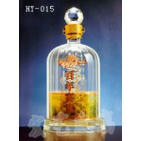 廣東工藝酒瓶加工公司~宏藝玻璃制品廠價銷售紅酒酒瓶