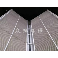 四川水平除霧器制造廠家|眾瑞環保設備公司生產屋脊式除霧器