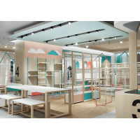商場展柜制作專賣店展柜制作超市展柜貨架童裝展柜母嬰用品展柜
