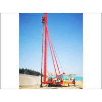 黑龍江大口徑長螺旋樁機|河北鼎峰工程機械制造環保擠密樁機