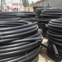 32mm*200mm非開挖PE頂管 黑色PE穿線管
